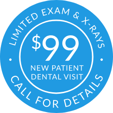 99$ New Patient Special stamp